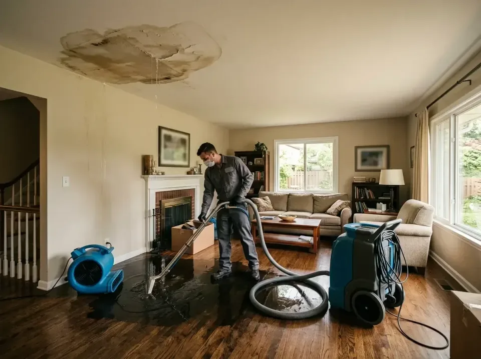 attic-pipe-burst-ceiling-drip-008 — frequently asked questions, Water Damage Restoration & Carpet Care in Bemiss, GA